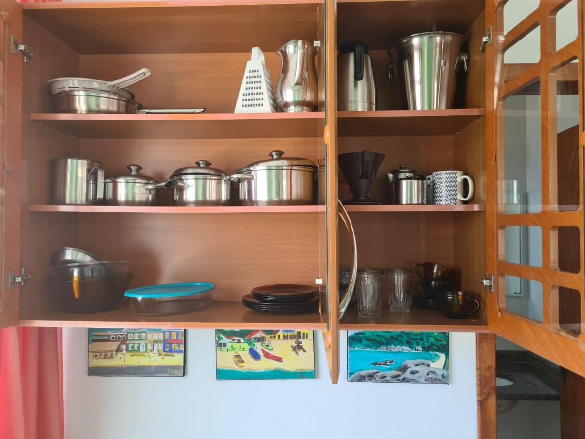 Praia De 4 Ilhas Apartamento De 1 Quarto A 60M Praia Com Vista Bombinhas Buitenkant foto
